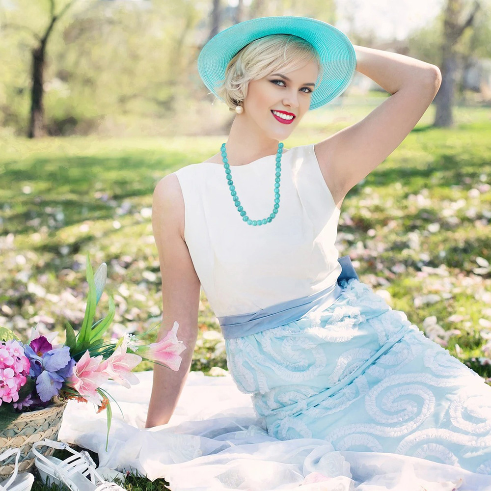 50€ Κολιέ Τυρκουάζ Ασήμι 925!