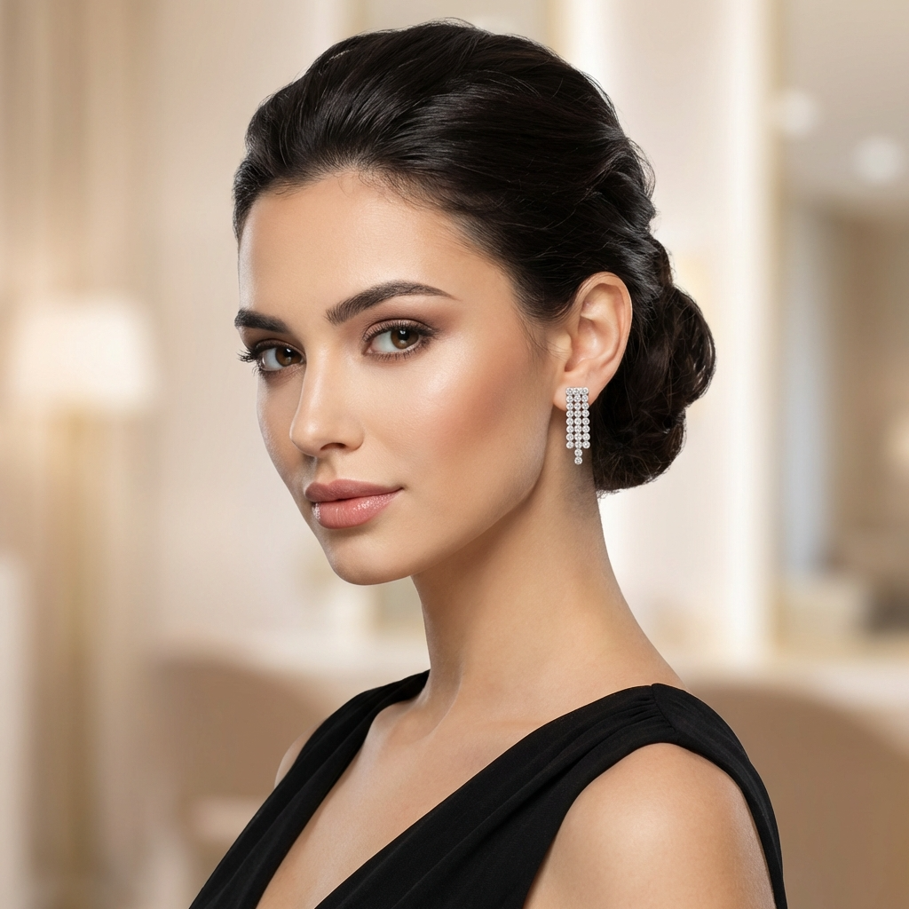 Ασημένια Σκουλαρίκια Ζιρκόνια!